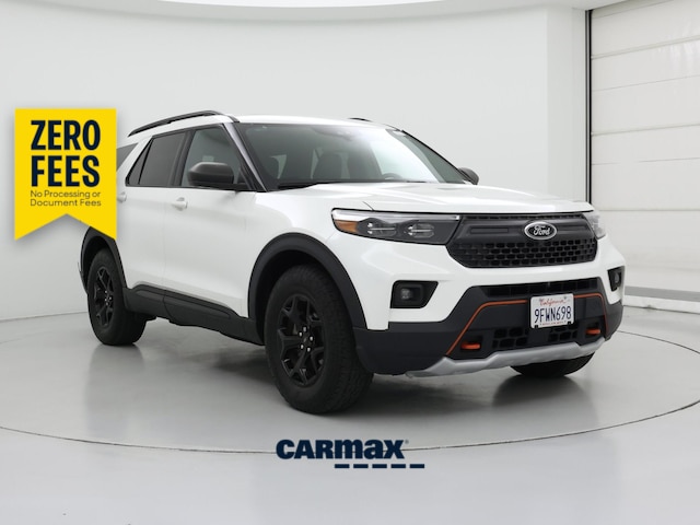 White 2023 Ford Explorer SUV / Crossover All-Wheel Drive Automatic