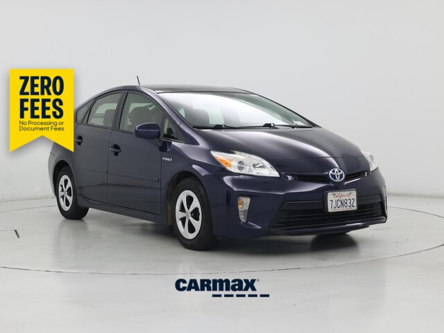 Blue 2015 Toyota Prius Hatchback Front-Wheel Drive Automatic