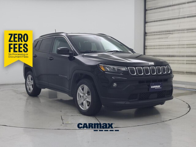 Black 2022 Jeep Compass SUV / Crossover Four-Wheel Drive Automatic