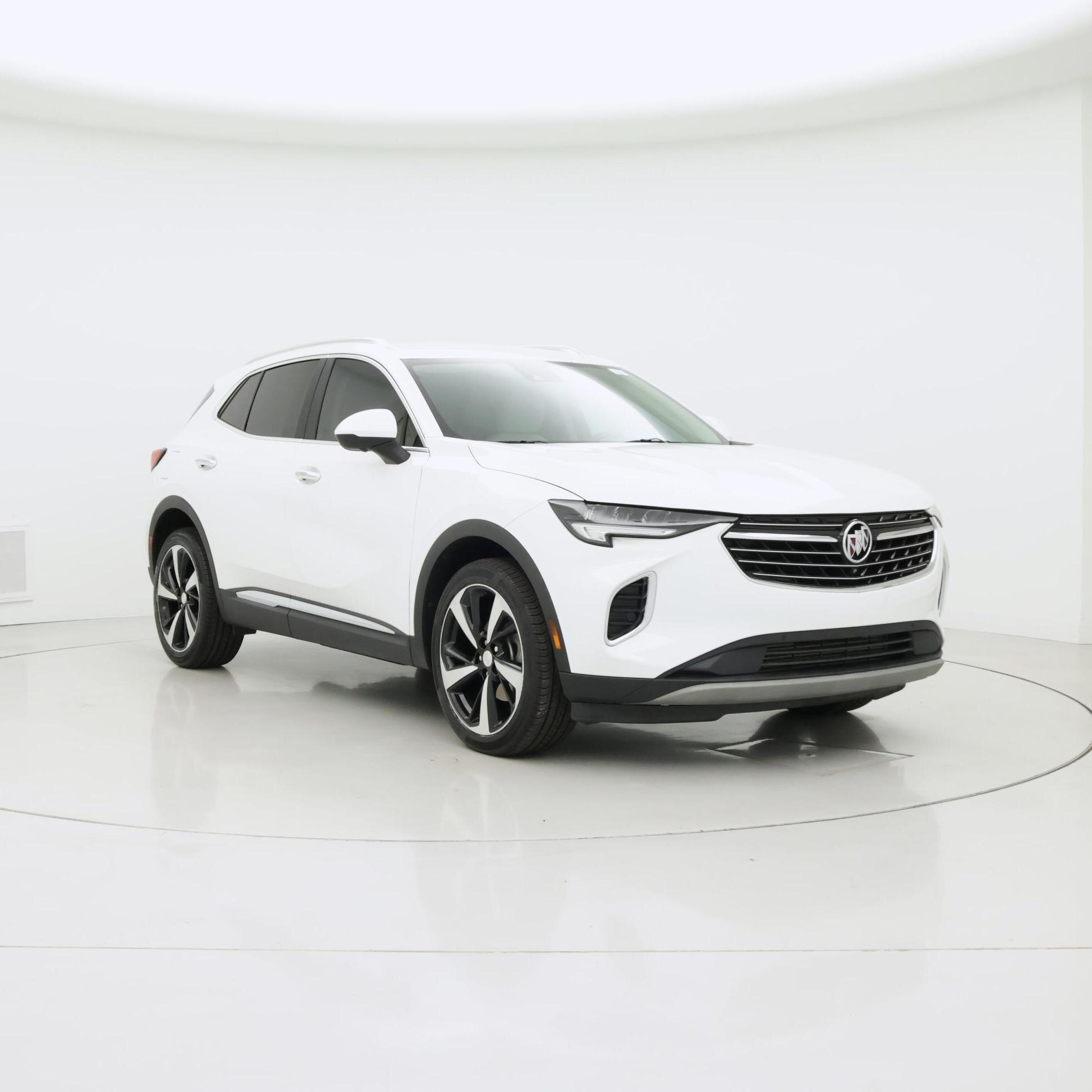 White 2021 Buick Envision SUV / Crossover Front-Wheel Drive Automatic
