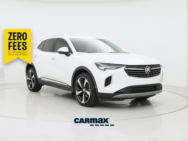 White 2021 Buick Envision SUV / Crossover Front-Wheel Drive Automatic