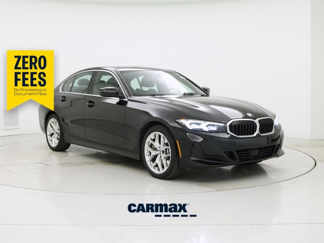 Black 2025 BMW 3 Series Sedan Rear-Wheel Drive Automatic