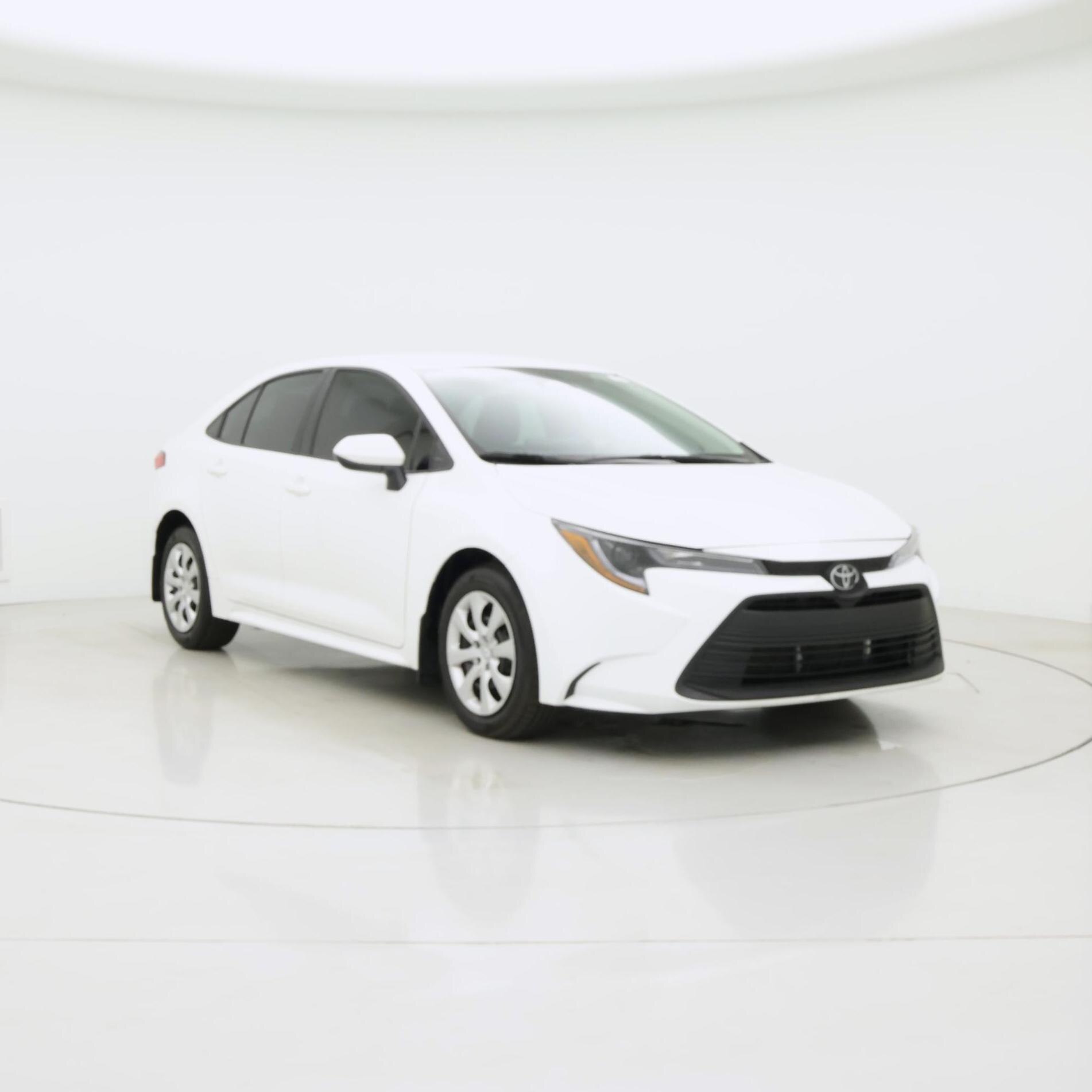White 2026 Toyota Corolla Sedan Front-Wheel Drive Automatic