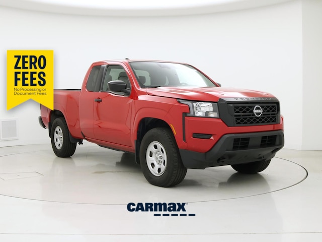 Red 2024 Nissan Frontier Pickup Truck Four-Wheel Drive Automatic