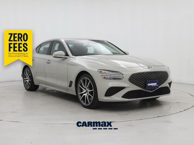 White 2026 Genesis G70 Sedan Rear-Wheel Drive Automatic