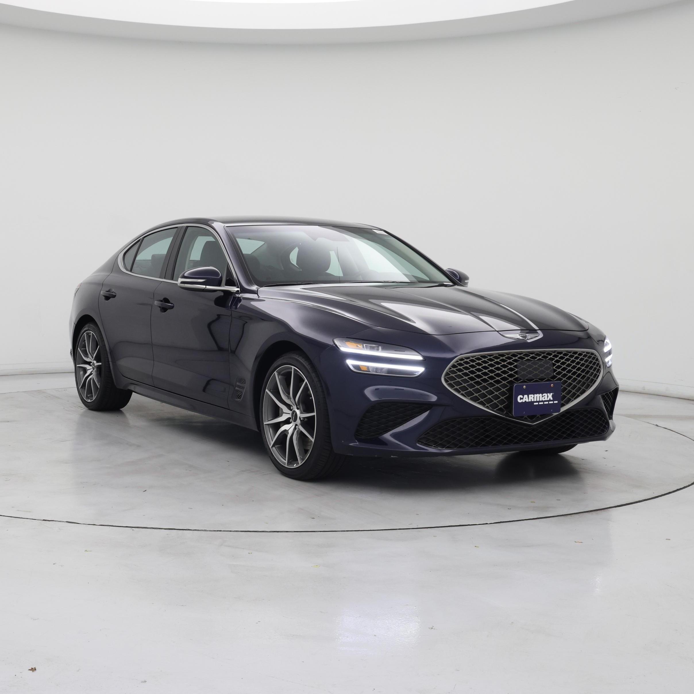 Blue 2026 Genesis G70 Sedan Rear-Wheel Drive Automatic