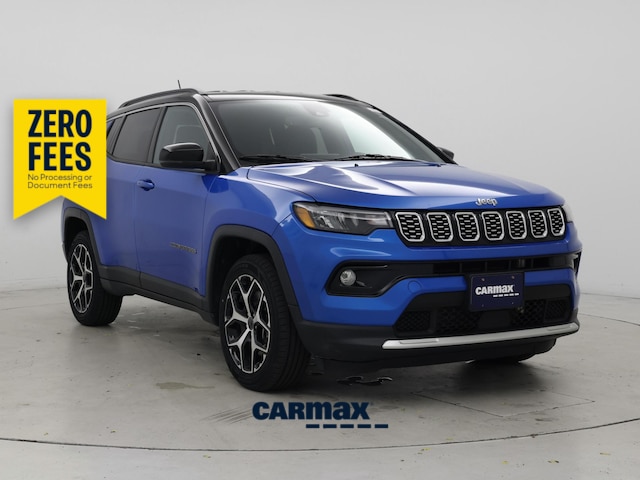 Blue 2025 Jeep Compass SUV / Crossover Four-Wheel Drive Automatic