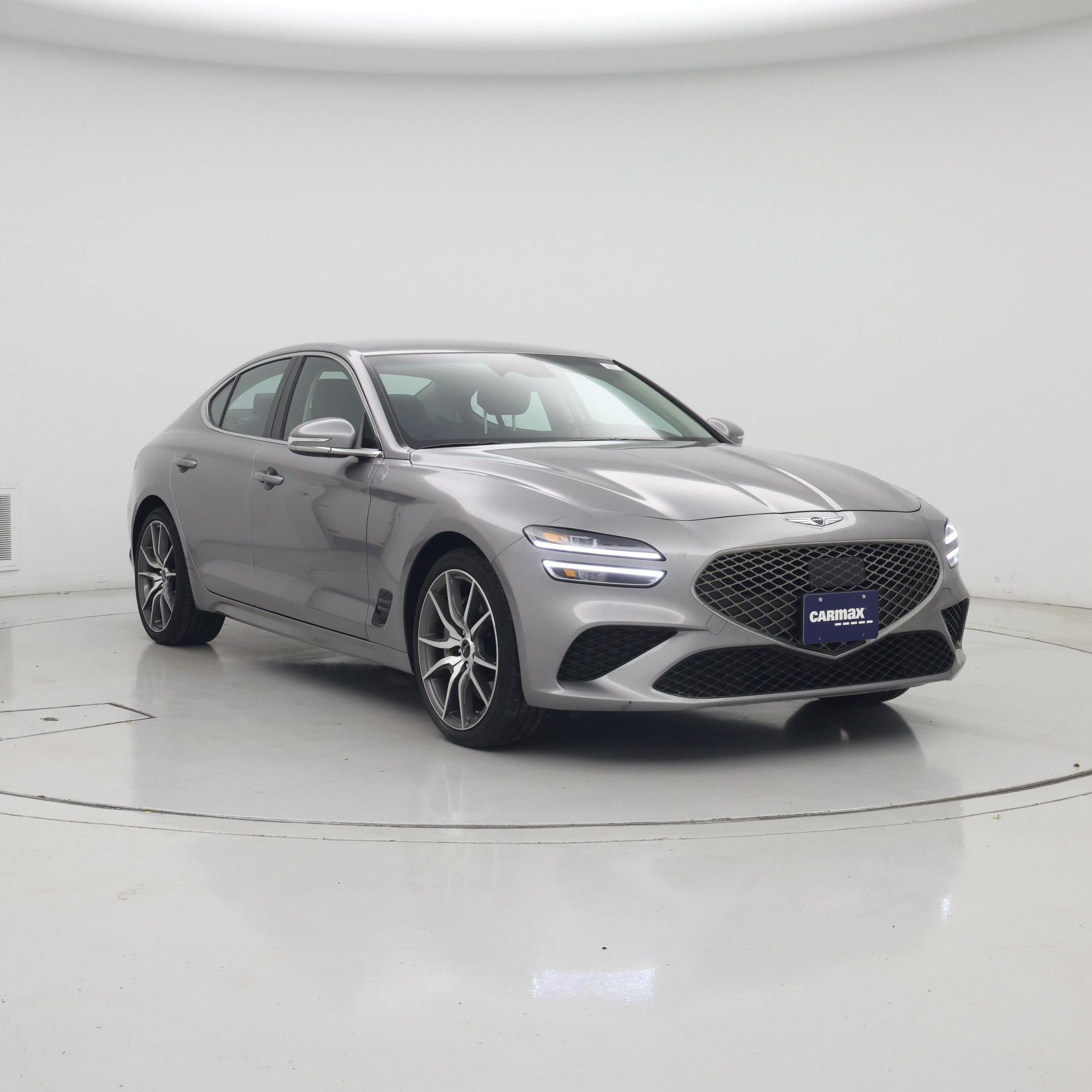 Gray 2026 Genesis G70 Sedan Rear-Wheel Drive Automatic