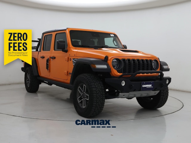 Orange 2025 Jeep Gladiator Pickup Truck Four-Wheel Drive Automatic