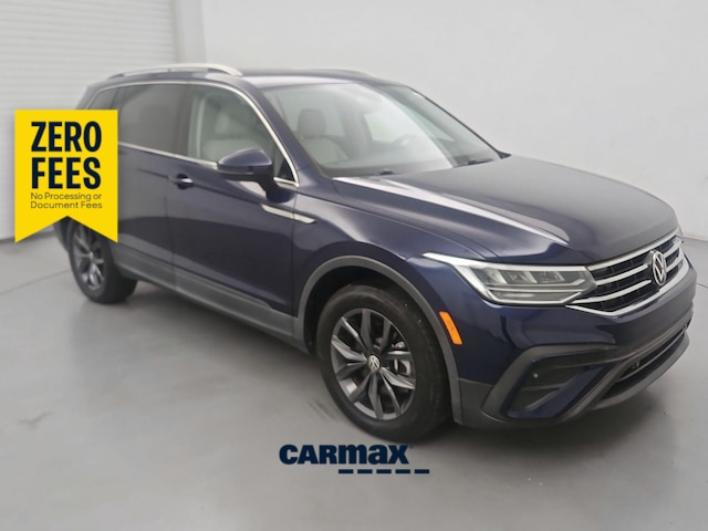 Blue 2023 Volkswagen Tiguan SUV / Crossover Front-Wheel Drive Automatic