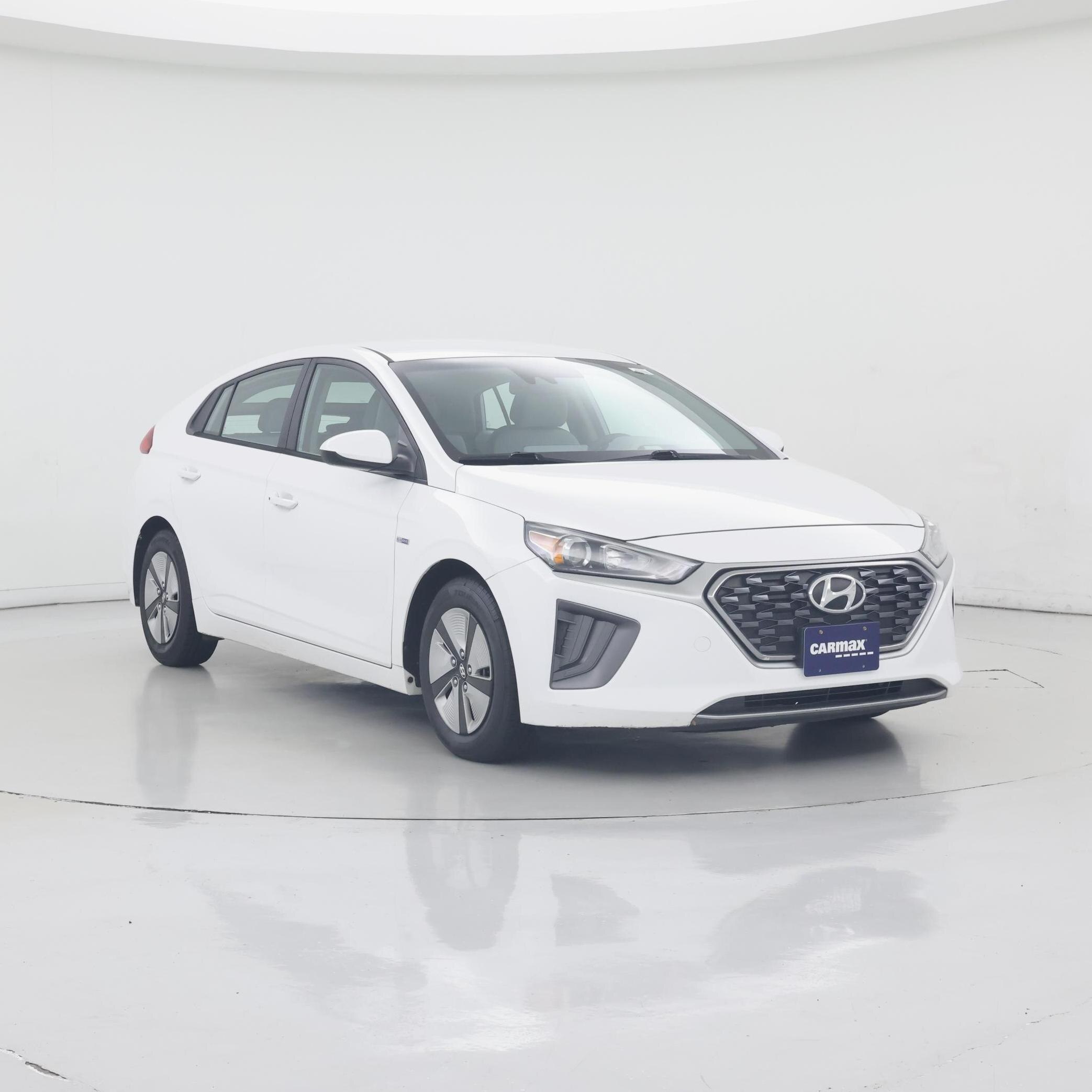 White 2020 Hyundai Ioniq Hybrid Hatchback Front-Wheel Drive Automatic