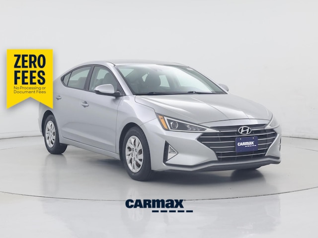 Silver 2020 Hyundai Elantra Sedan Front-Wheel Drive Automatic
