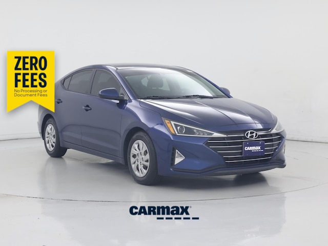Blue 2020 Hyundai Elantra Sedan Front-Wheel Drive Automatic