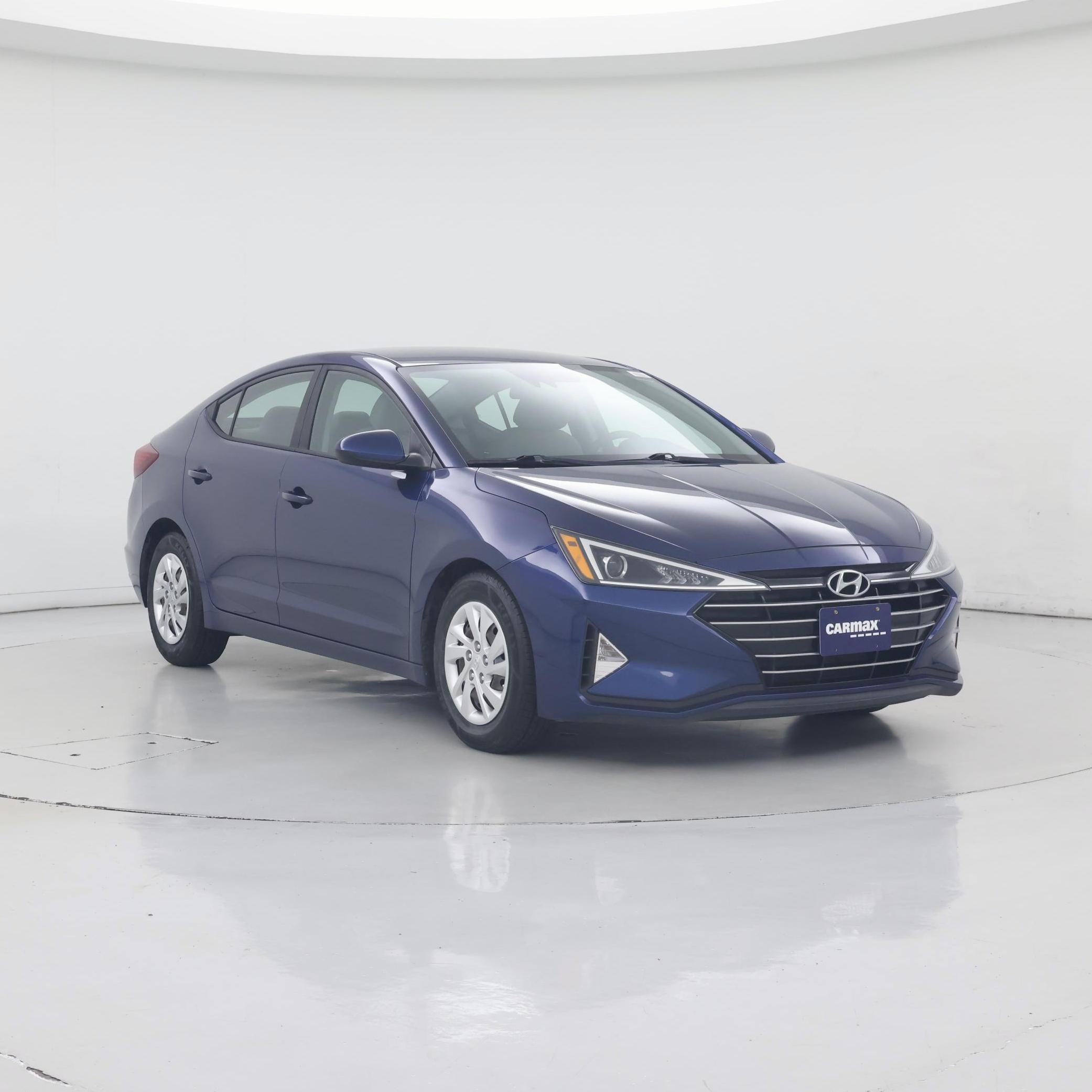 Blue 2020 Hyundai Elantra Sedan Front-Wheel Drive Automatic