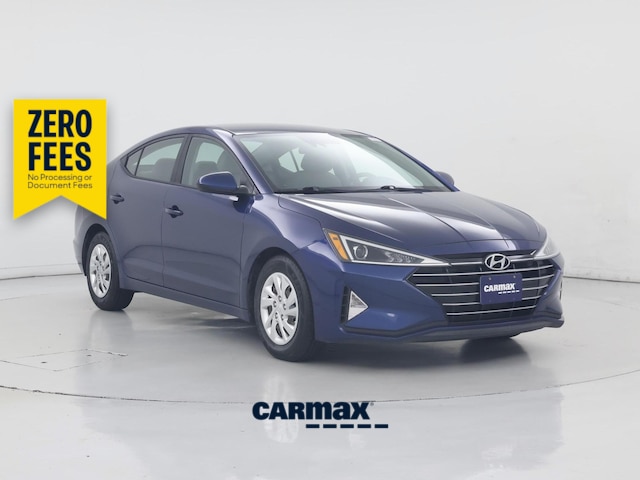 Blue 2020 Hyundai Elantra Sedan Front-Wheel Drive Automatic