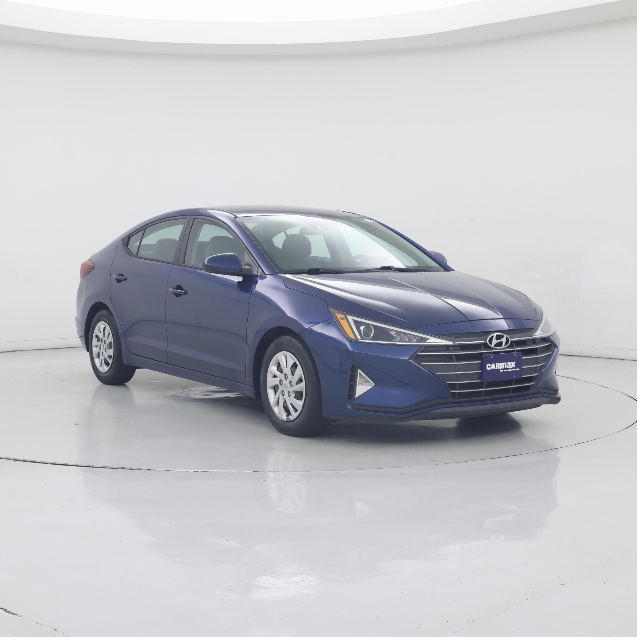 Blue 2020 Hyundai Elantra Sedan Front-Wheel Drive Automatic