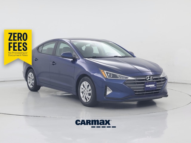 Blue 2020 Hyundai Elantra Sedan Front-Wheel Drive Automatic