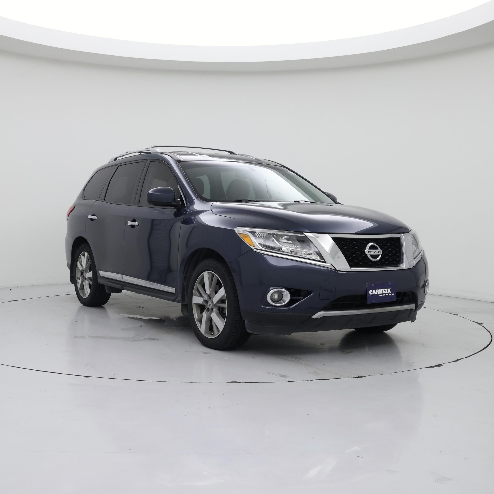 Blue 2014 Nissan Pathfinder SUV / Crossover Front-Wheel Drive Automatic
