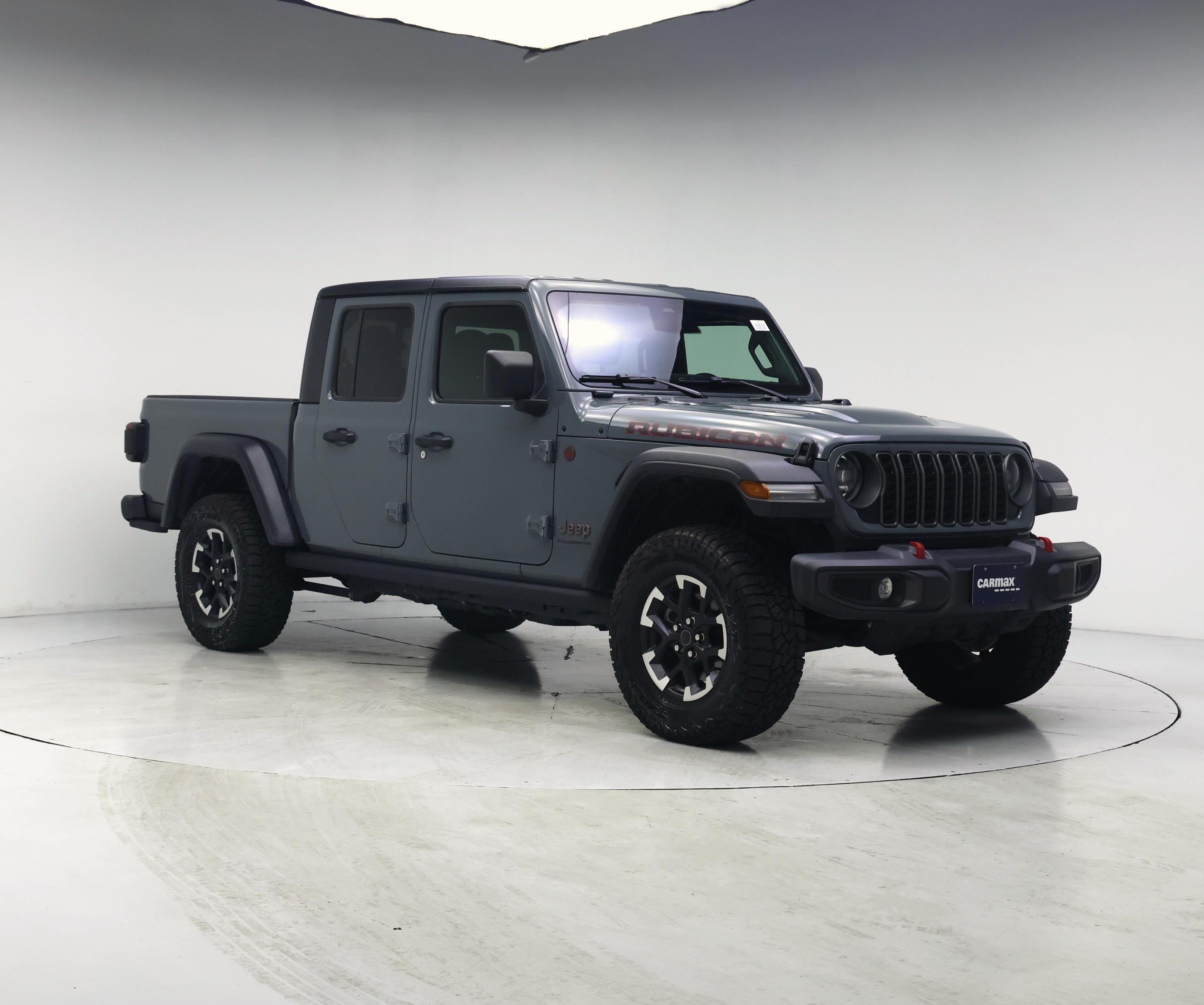 Gray 2026 Jeep Gladiator Pickup Truck Four-Wheel Drive Automatic