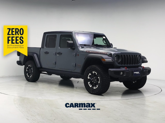Gray 2026 Jeep Gladiator Pickup Truck Four-Wheel Drive Automatic