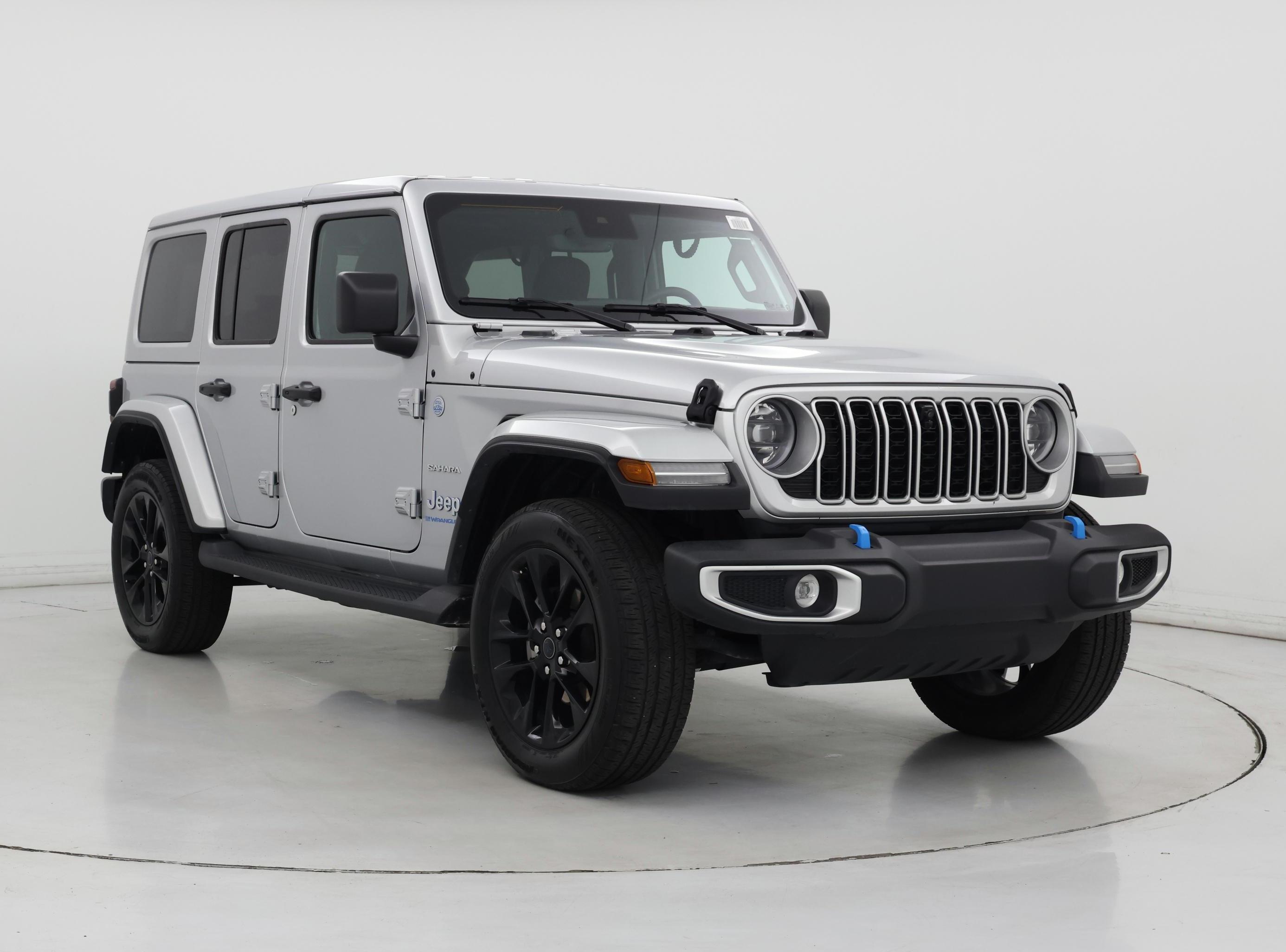 Silver 2024 Jeep Wrangler 4xe SUV / Crossover Four-Wheel Drive Automatic