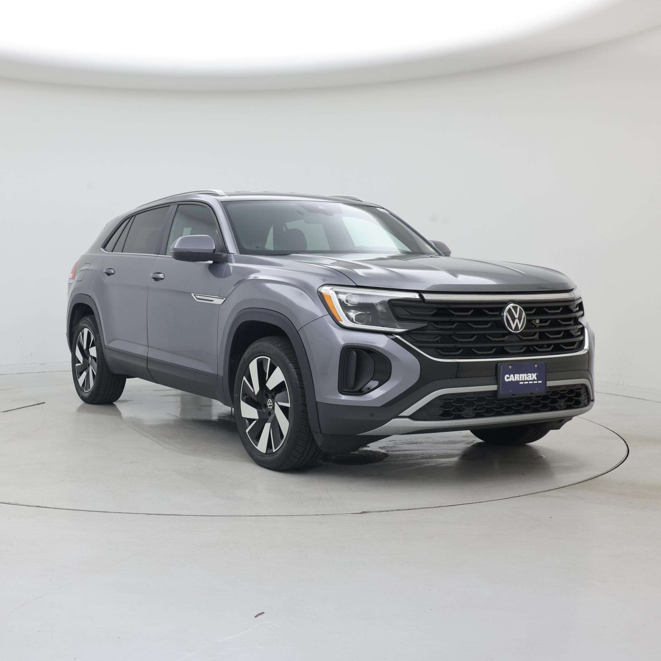 Black 2025 Volkswagen Atlas Cross Sport SUV / Crossover All-Wheel Drive Automatic
