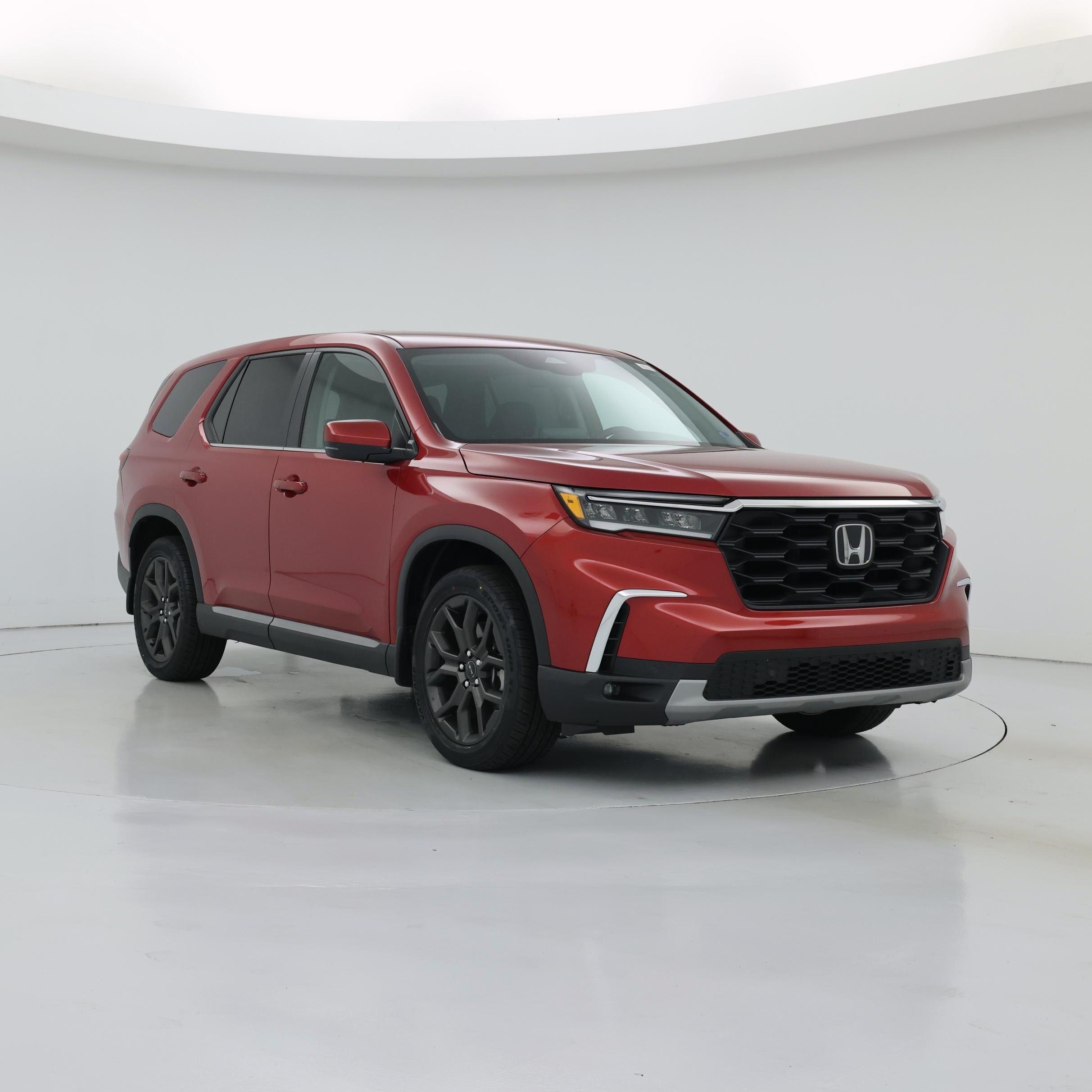Red 2025 Honda Pilot SUV / Crossover Front-Wheel Drive Automatic