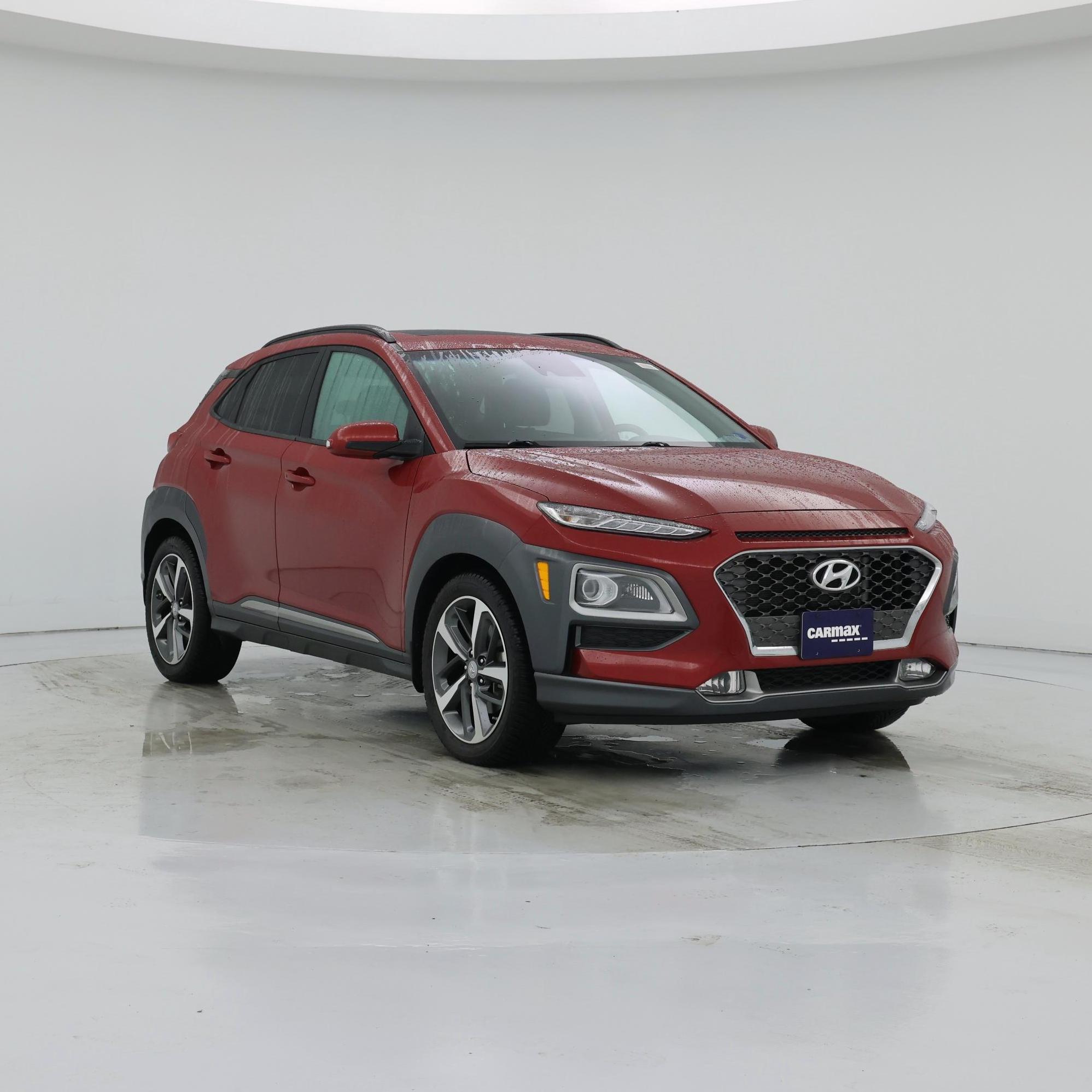 Red 2021 Hyundai Kona SUV / Crossover All-Wheel Drive Automatic