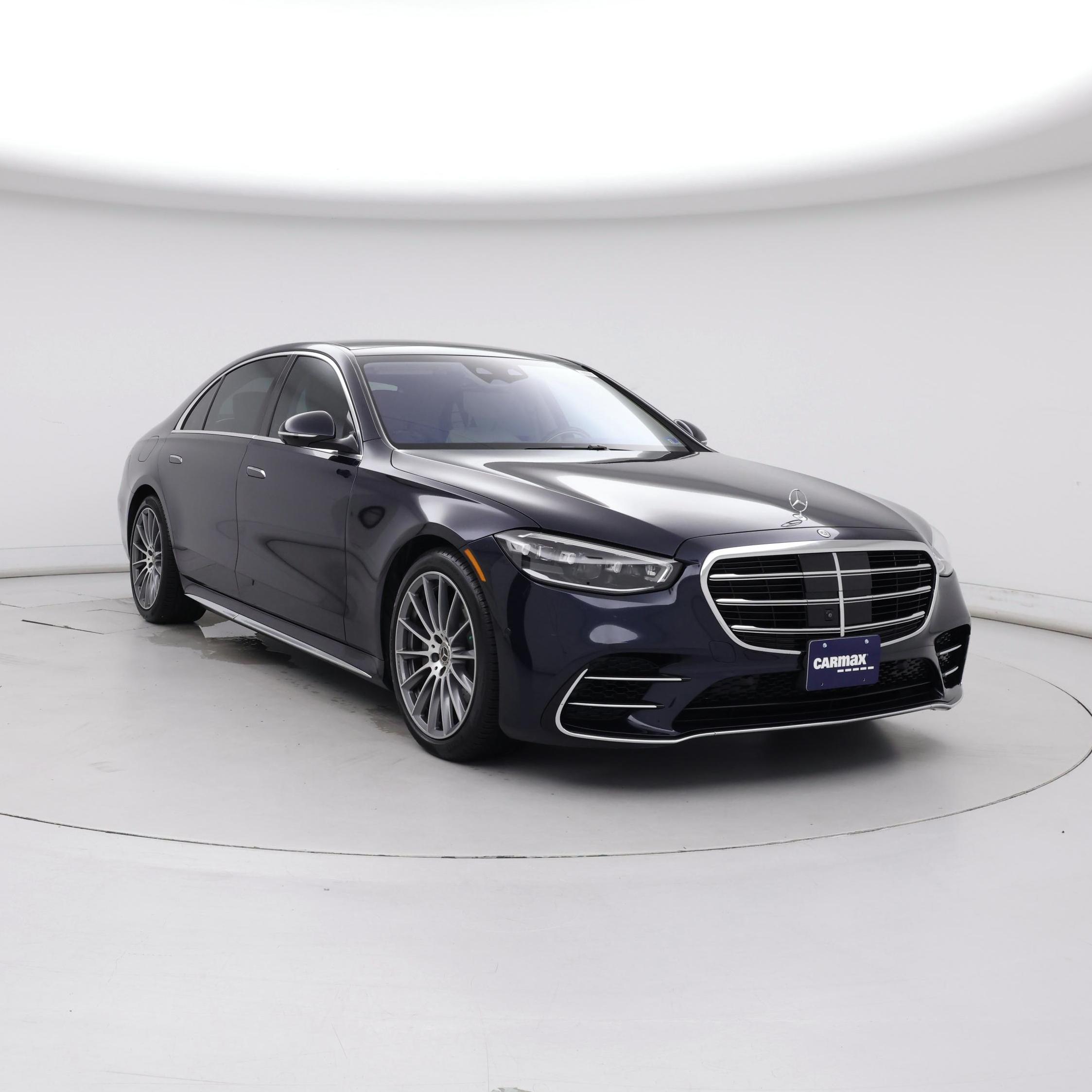 Blue 2026 Mercedes-Benz S-Class Sedan All-Wheel Drive Automatic