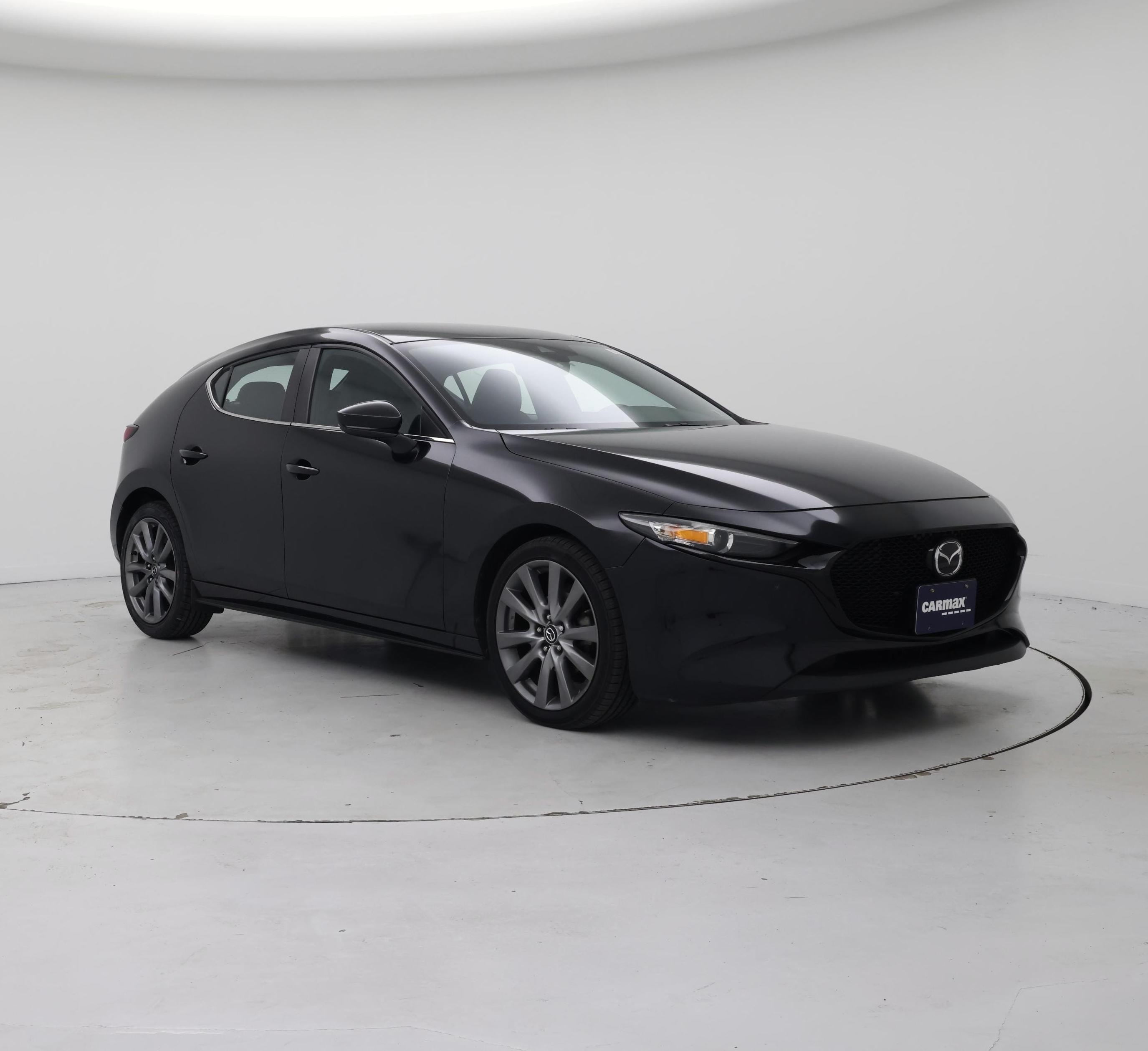 Black 2019 Mazda MAZDA3 Hatchback Front-Wheel Drive Automatic
