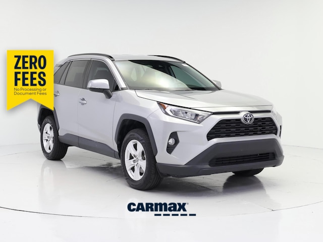 Silver 2021 Toyota RAV4 SUV / Crossover Front-Wheel Drive Automatic