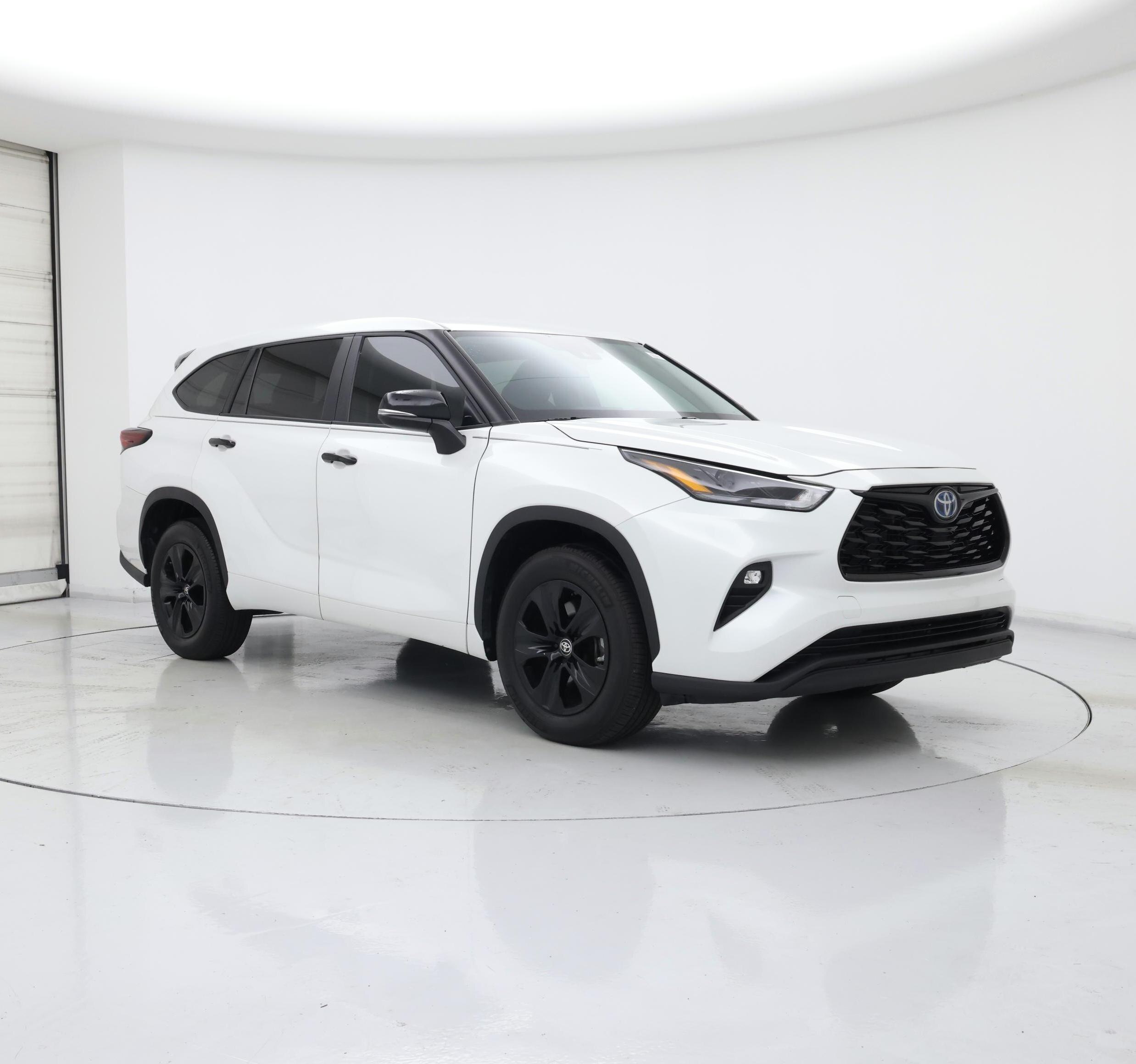 White 2024 Toyota Highlander Hybrid SUV / Crossover Front-Wheel Drive Automatic