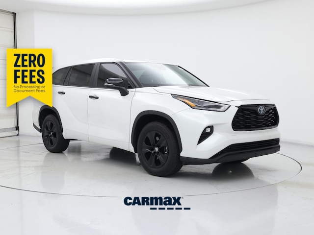 White 2024 Toyota Highlander Hybrid SUV / Crossover Front-Wheel Drive Automatic