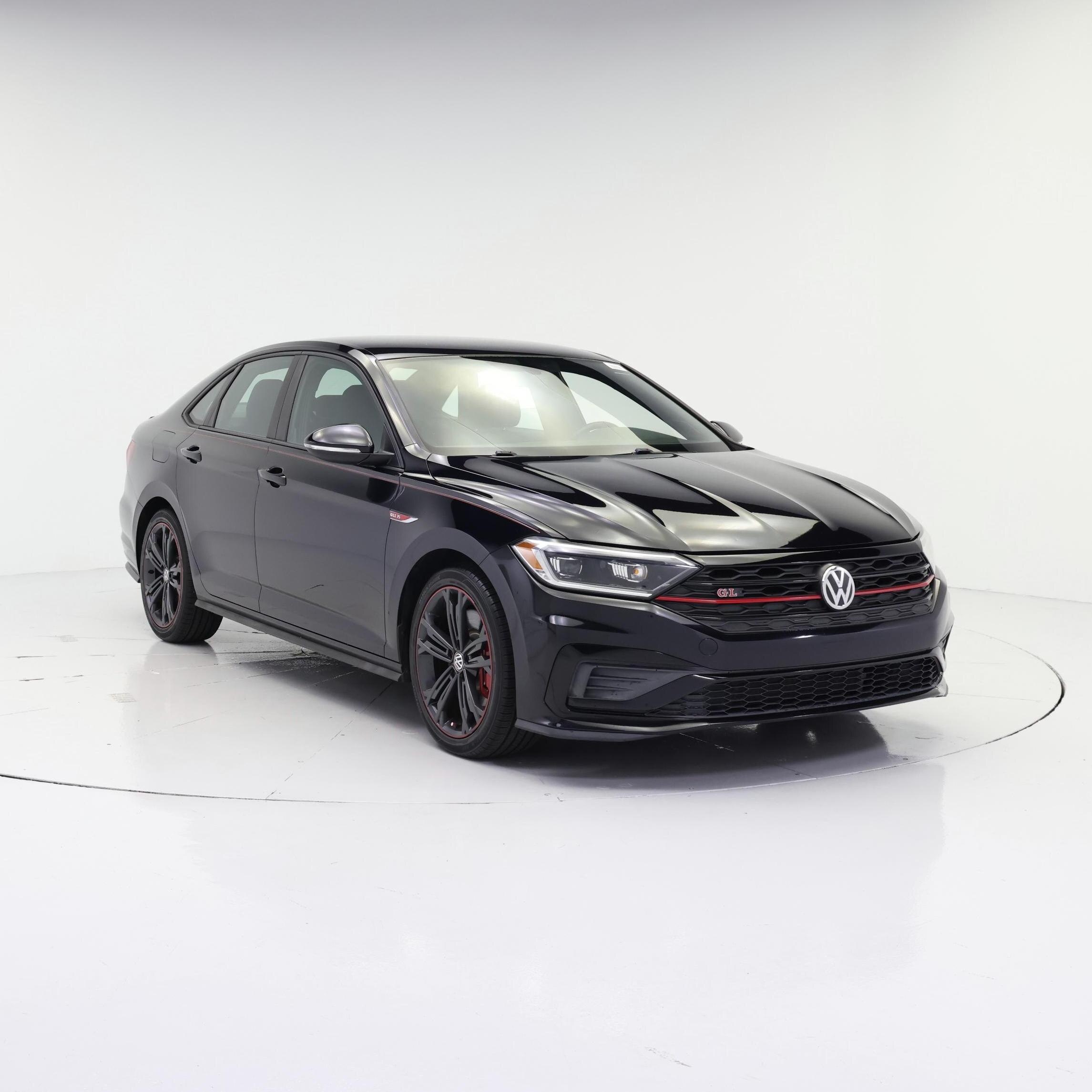 Black 2019 Volkswagen Jetta GLI Sedan Front-Wheel Drive Automatic
