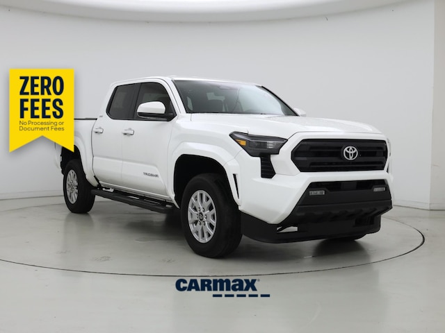 White 2025 Toyota Tacoma Pickup Truck 4X2 Automatic