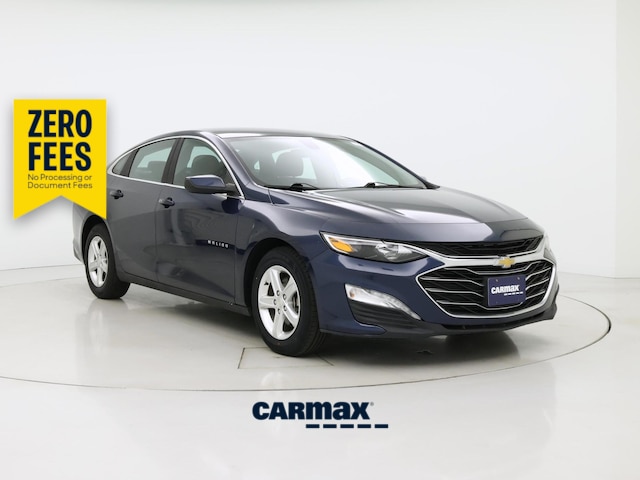 Blue 2022 Chevrolet Malibu Sedan Front-Wheel Drive Automatic
