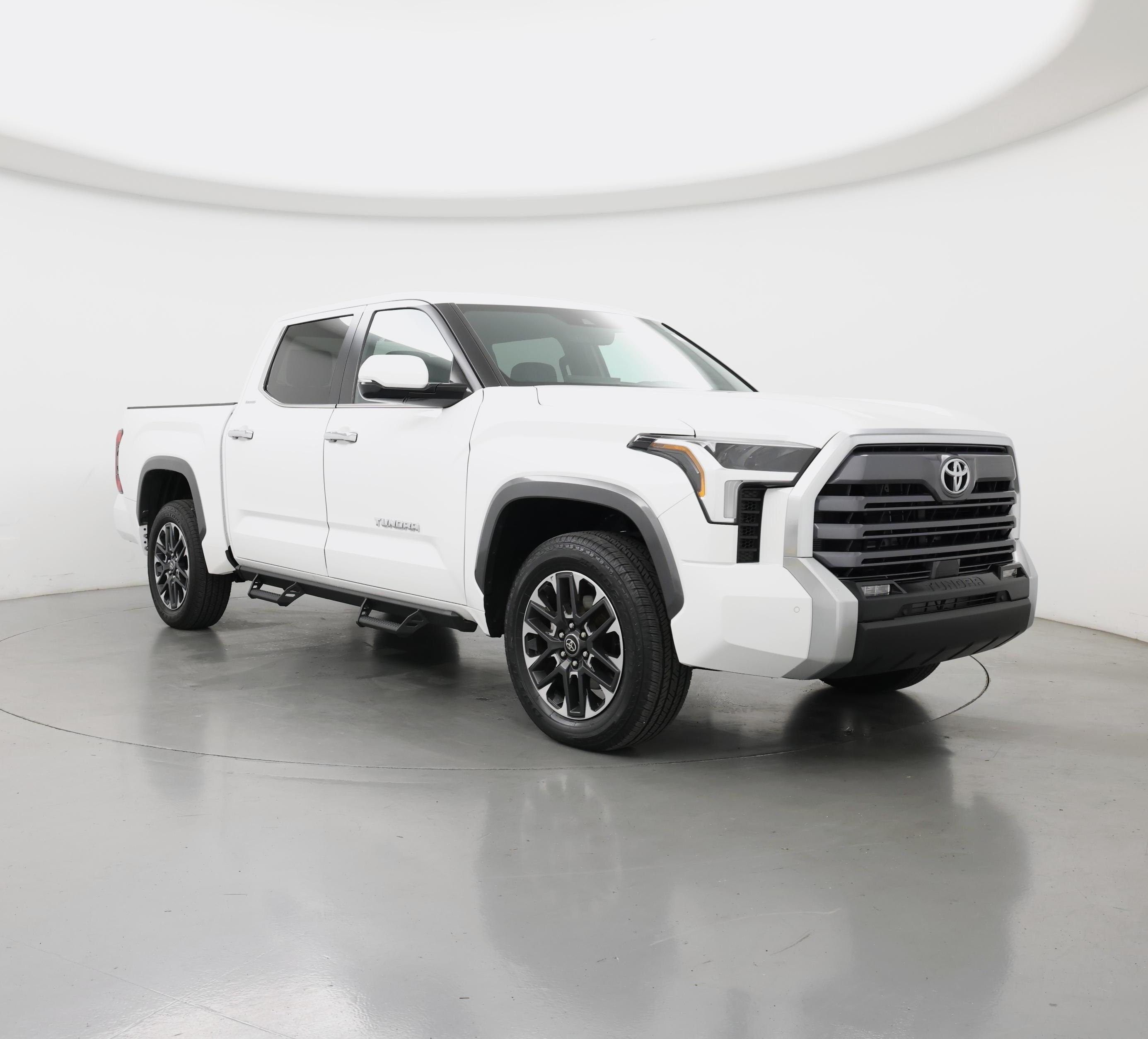 White 2025 Toyota Tundra Pickup Truck Four-Wheel Drive Automatic