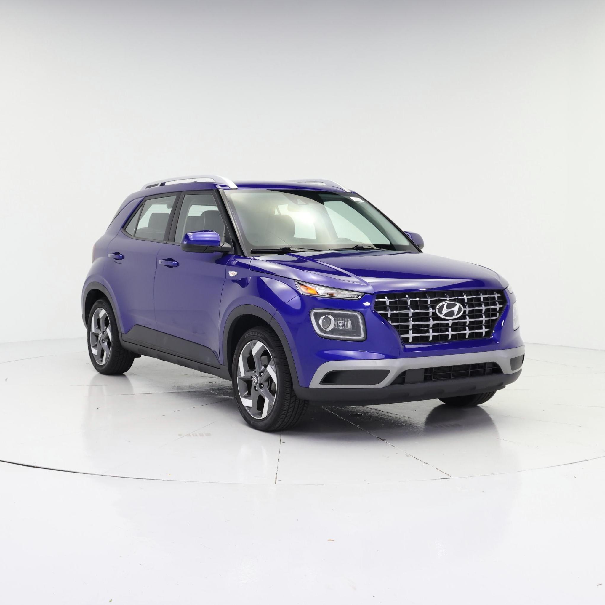 Blue 2022 Hyundai Venue SUV / Crossover Front-Wheel Drive Automatic