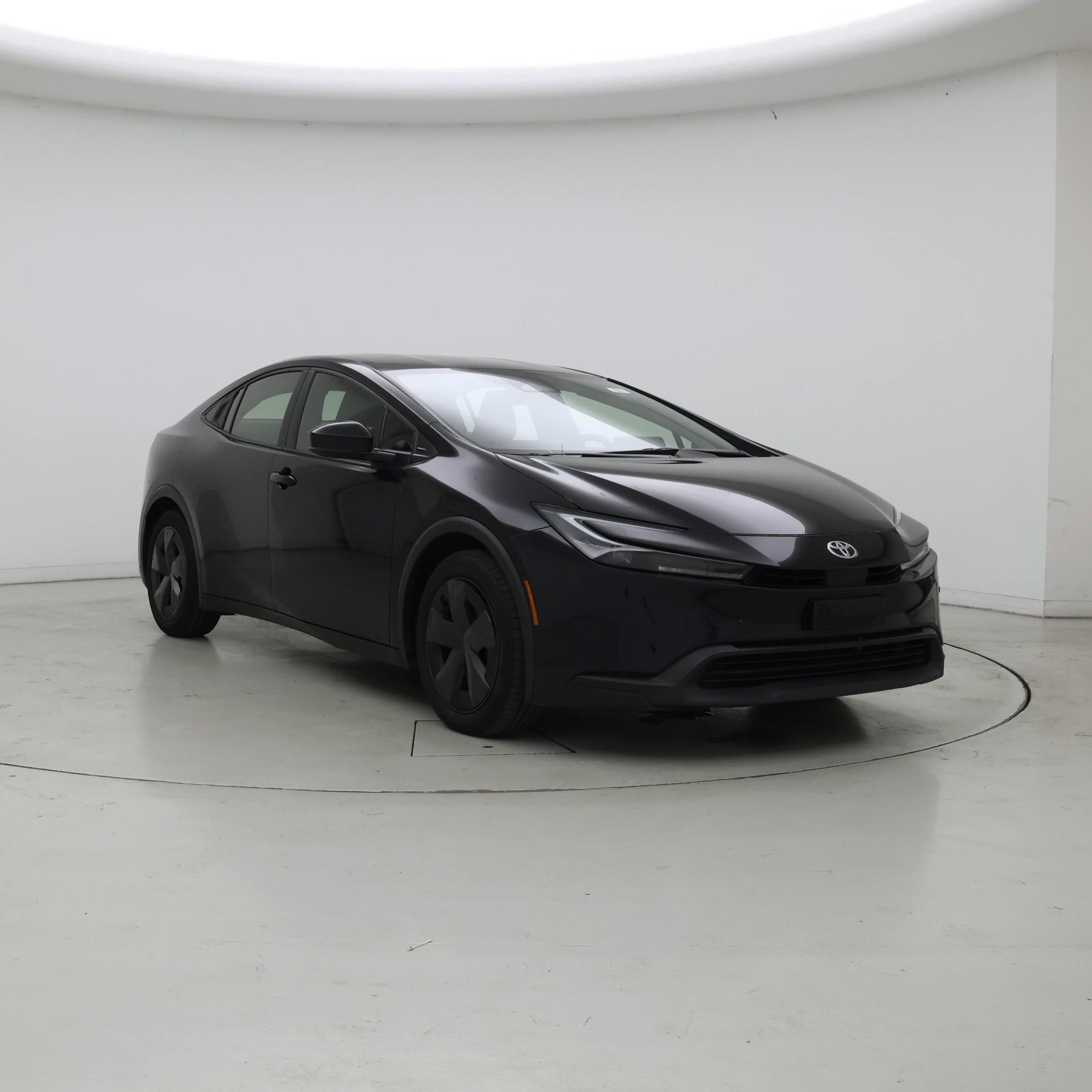 Black 2025 Toyota Prius Hatchback Front-Wheel Drive Automatic