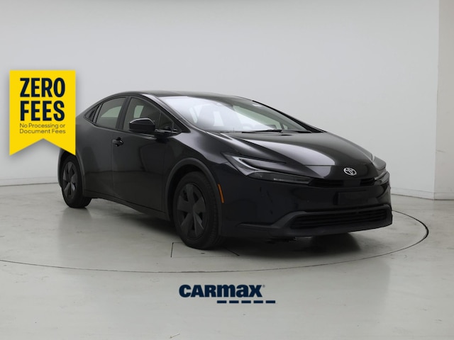 Black 2025 Toyota Prius Hatchback Front-Wheel Drive Automatic