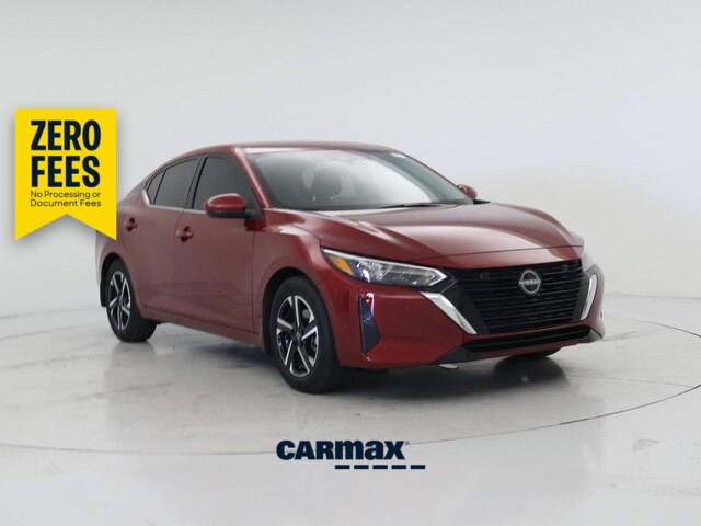 Red 2025 Nissan Sentra Sedan Front-Wheel Drive Automatic
