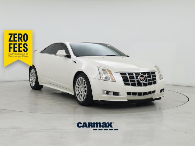 White 2014 Cadillac CTS Coupe Coupe Rear-Wheel Drive Automatic
