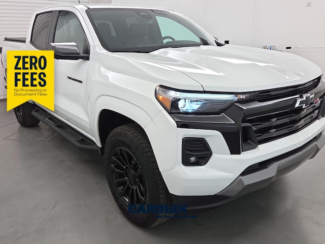 White 2025 Chevrolet Colorado Pickup Truck Four-Wheel Drive Automatic