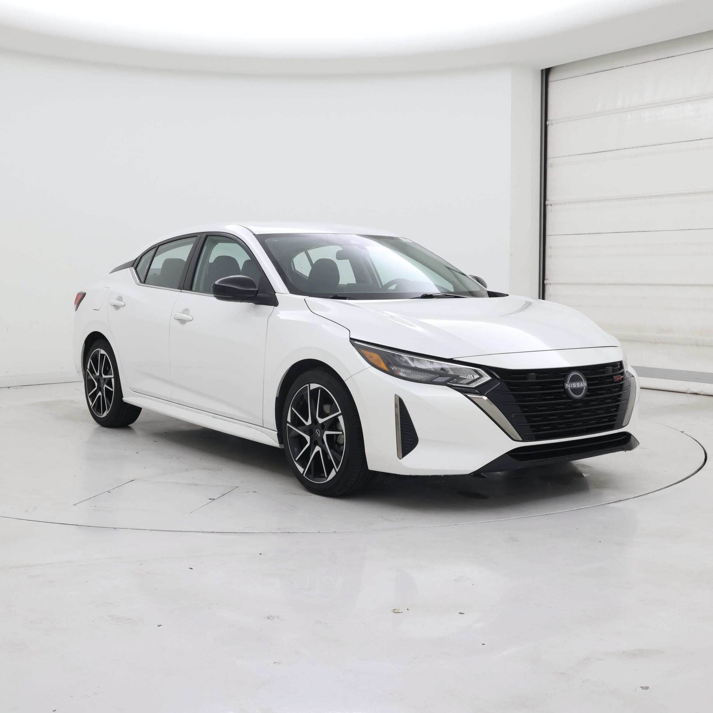 White 2025 Nissan Sentra Sedan Front-Wheel Drive Automatic