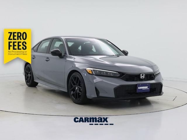 Gray 2026 Honda Civic Sedan Front-Wheel Drive Automatic