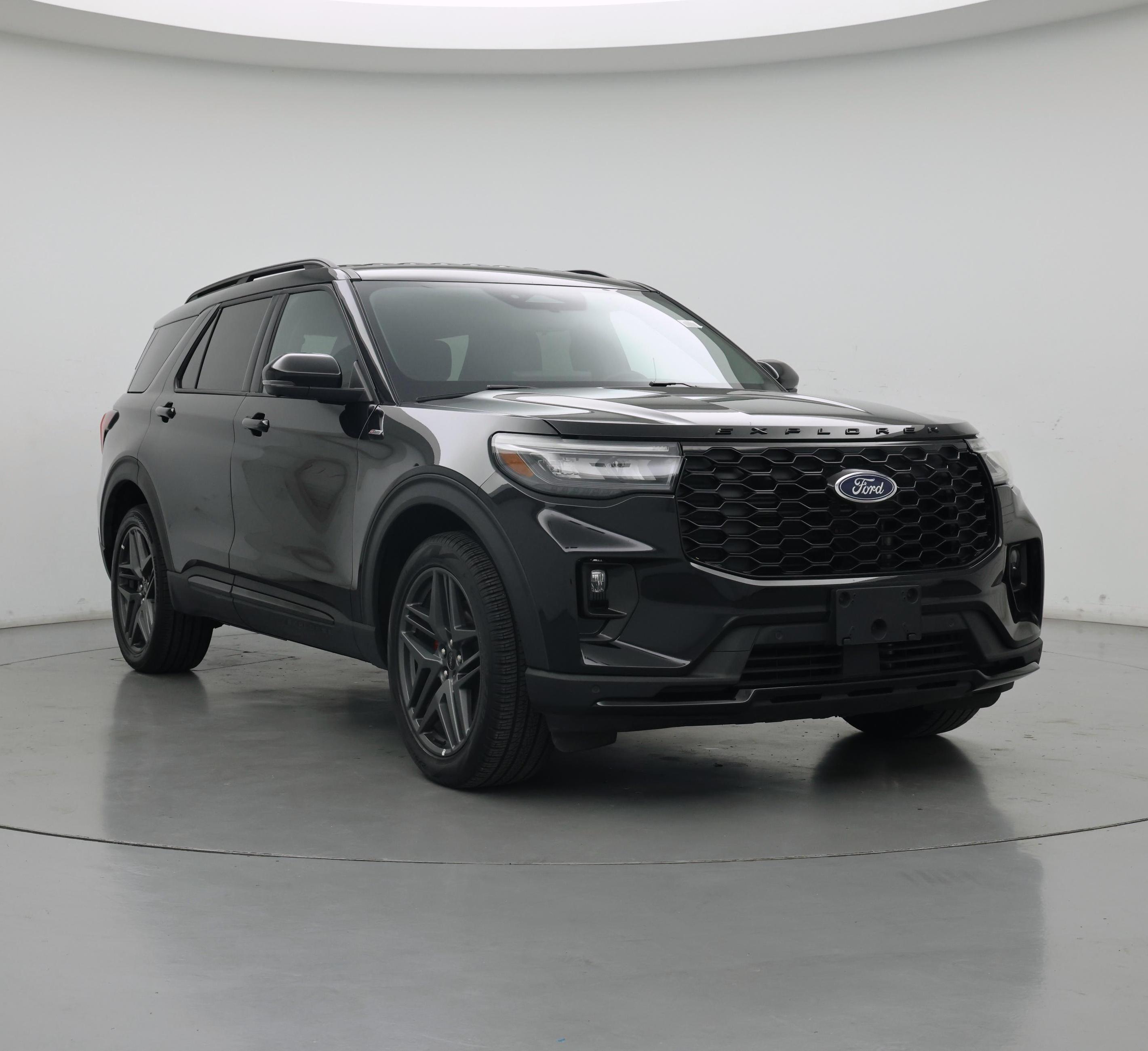 Black 2025 Ford Explorer SUV / Crossover All-Wheel Drive Automatic