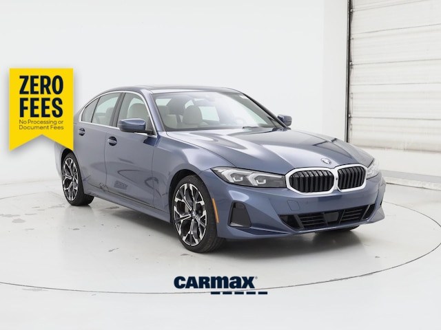 Blue 2025 BMW 3 Series Sedan Rear-Wheel Drive Automatic