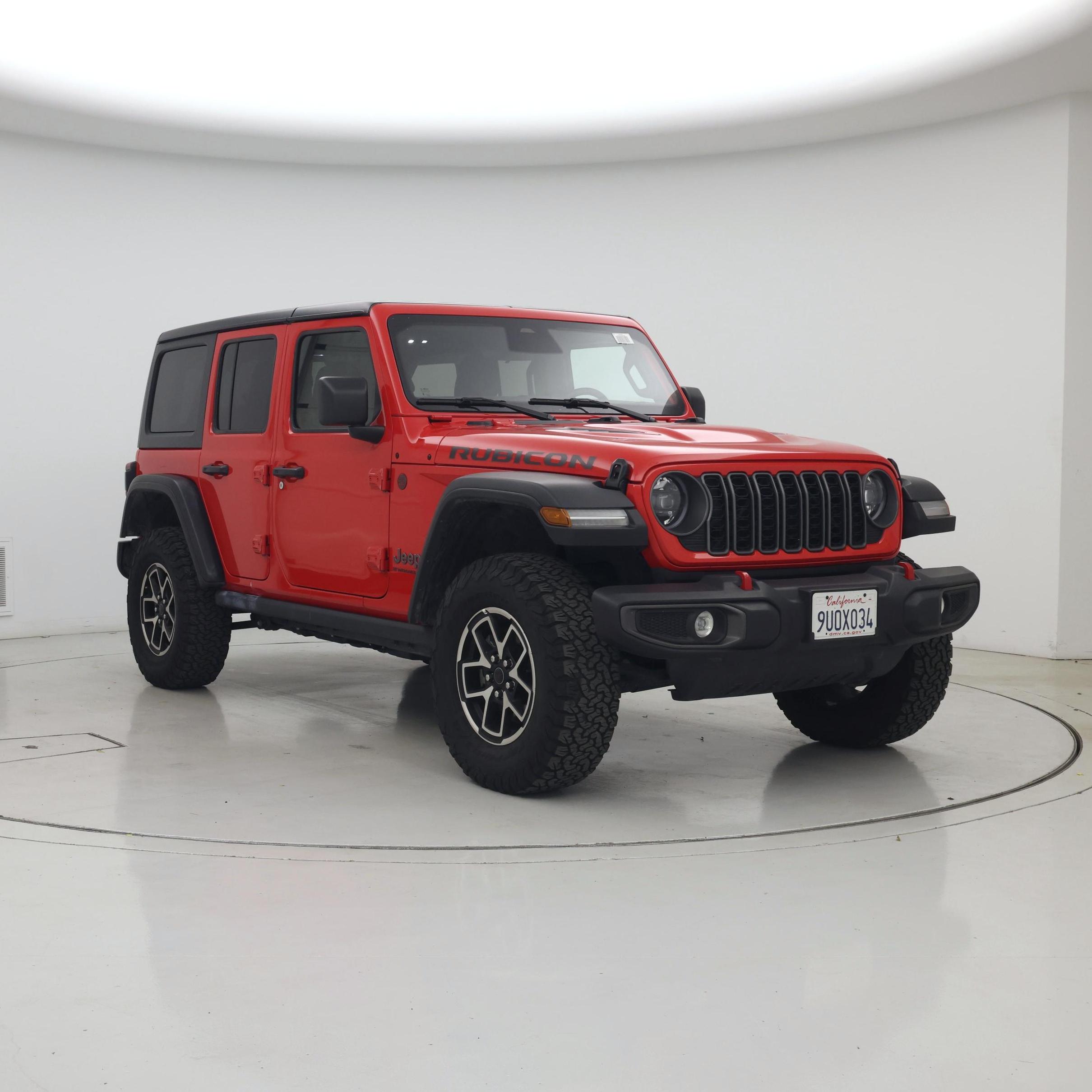 Red 2025 Jeep Wrangler SUV / Crossover Four-Wheel Drive Automatic
