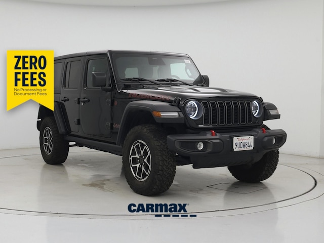 Black 2025 Jeep Wrangler SUV / Crossover Four-Wheel Drive Automatic