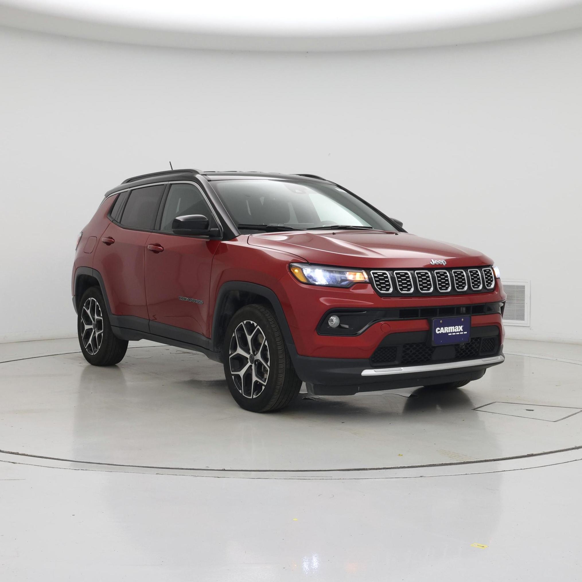 Red 2025 Jeep Compass SUV / Crossover Four-Wheel Drive Automatic